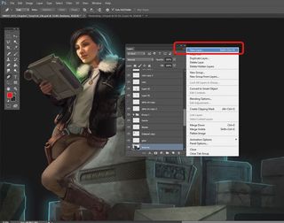 Photoshop layers: Creating layers