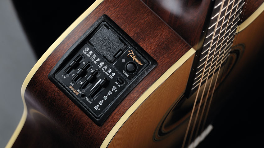 When the guitar is plugged-in, the CT4B II preamp impresses
