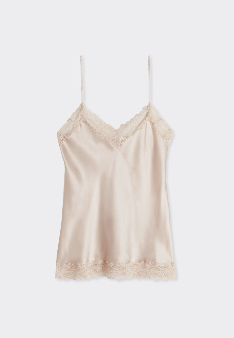 Intimissimi, Lace and Silk Top