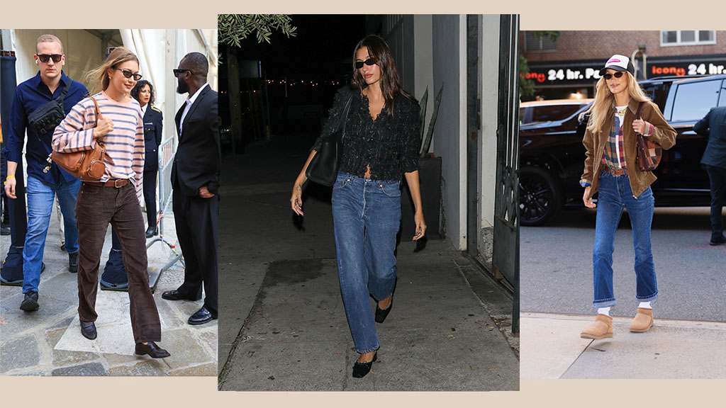 Celebrities in fall outfits