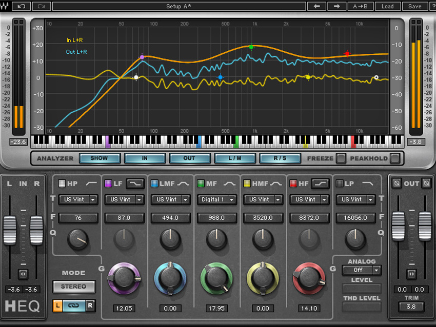 Waves H-EQ Hybrid Equalizer