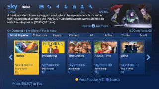 Sky launches 'buy and keep' movie service that also gives you the DVD