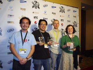 The winners celebrate at SXSWi