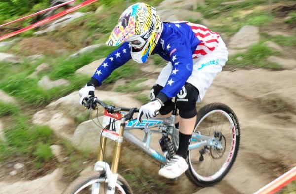 Aaron Gwen (Team USA) riding to his second podium in as many weeks.