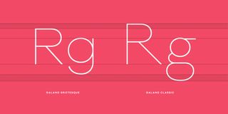 Galano Classic font