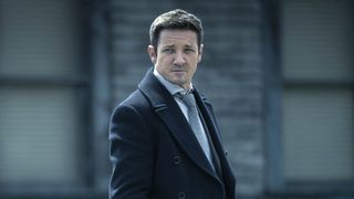 Jeremy Renner as Mike McLusky in Mayor of Kingstown episode 10, season 4, streaming on Paramount+, 2025. 