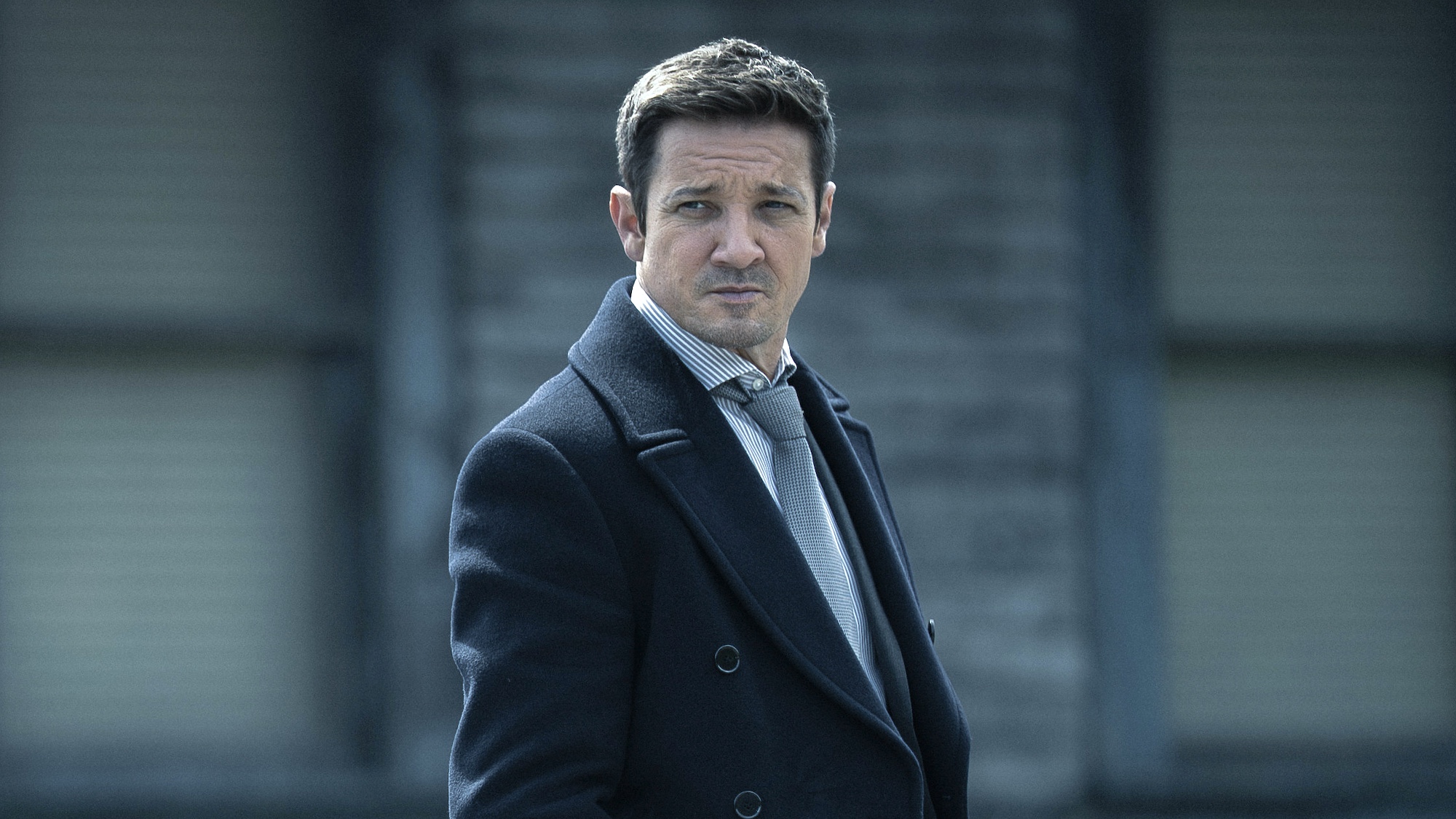 Jeremy Renner as Mike McLusky in Mayor of Kingstown episode 10, season 4, streaming on Paramount+, 2025. 
