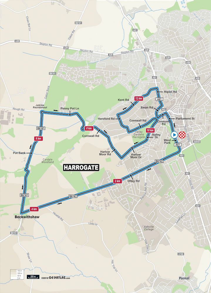 2019 UCI Road World Championships Harrogate Circuit