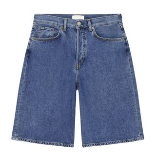 COS Longline Denim Shorts