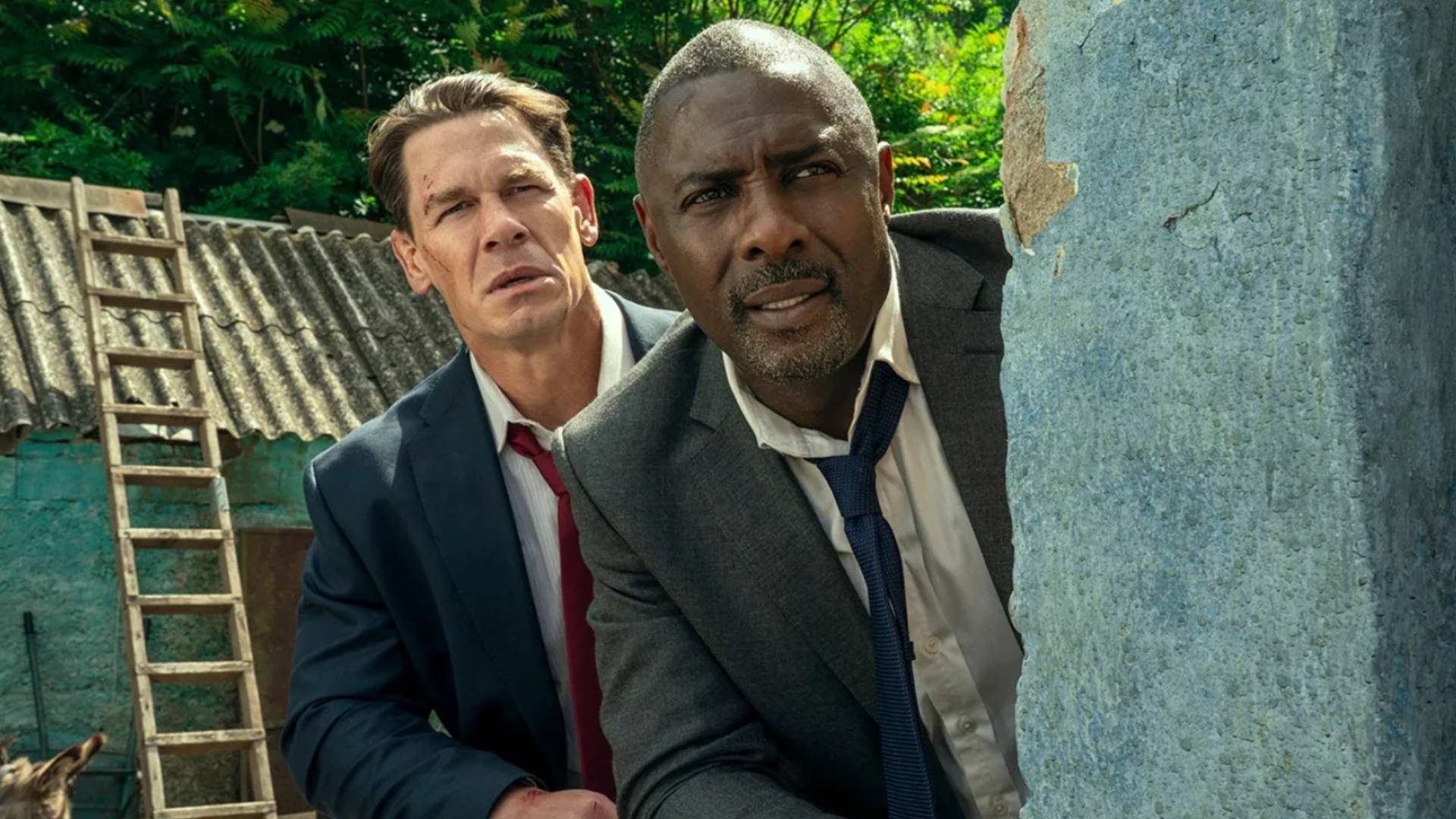 John Cena and Idris Elba in Heads of State