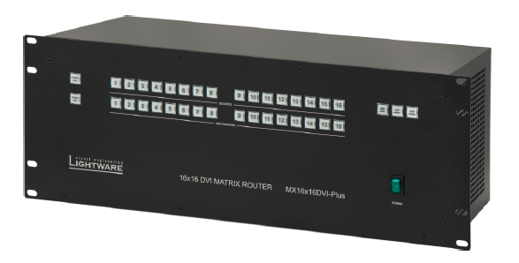 Lightware U.S.A. Releases DVI Matrix Switchers with Built-in Power Supplies