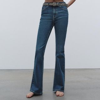 Zara Flared High Waisted Jeans