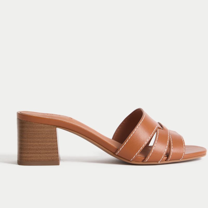 Image of heeled mules