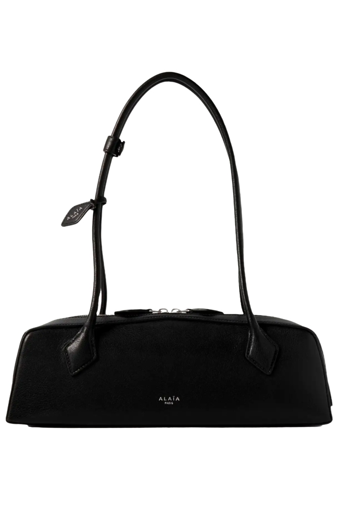 Alaïa, Le Teckel Textured-Leather Shoulder Bag