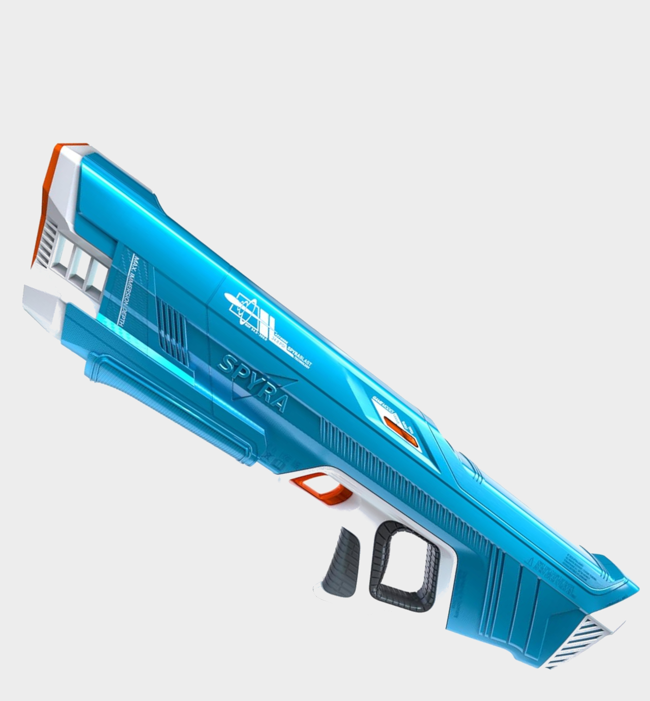 SpyraThree blaster against a plain background