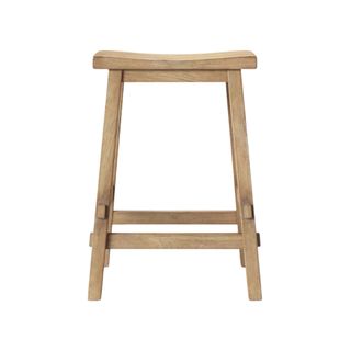 Wooden bar stool