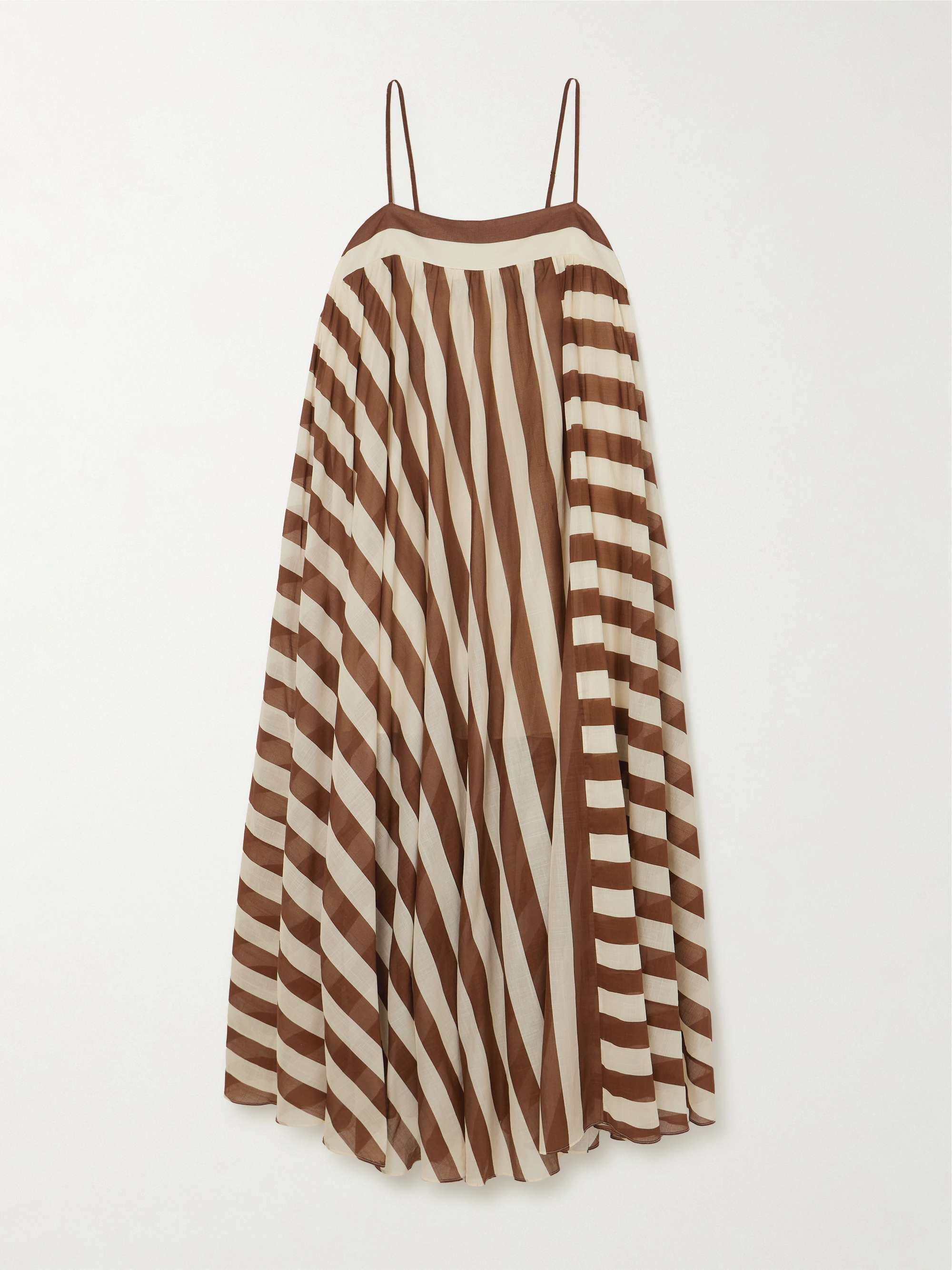 Daylight Striped Cotton Maxi Dress