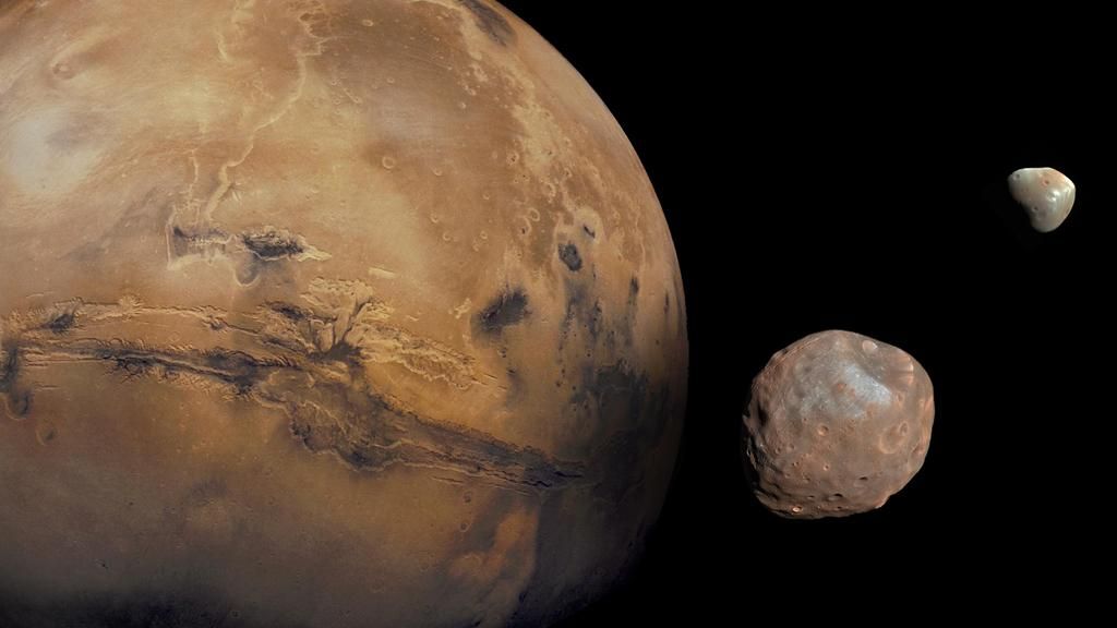 Ontbrekende beelden suggereren dat de mysterieuze maan Phobos van Mars mogelijk een vermomde komeet is