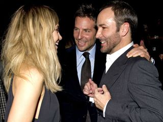 Bradley Cooper and Suki Waterhouse at Tom Ford.