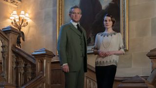 A still from the movie Downton Abbey: A New Era