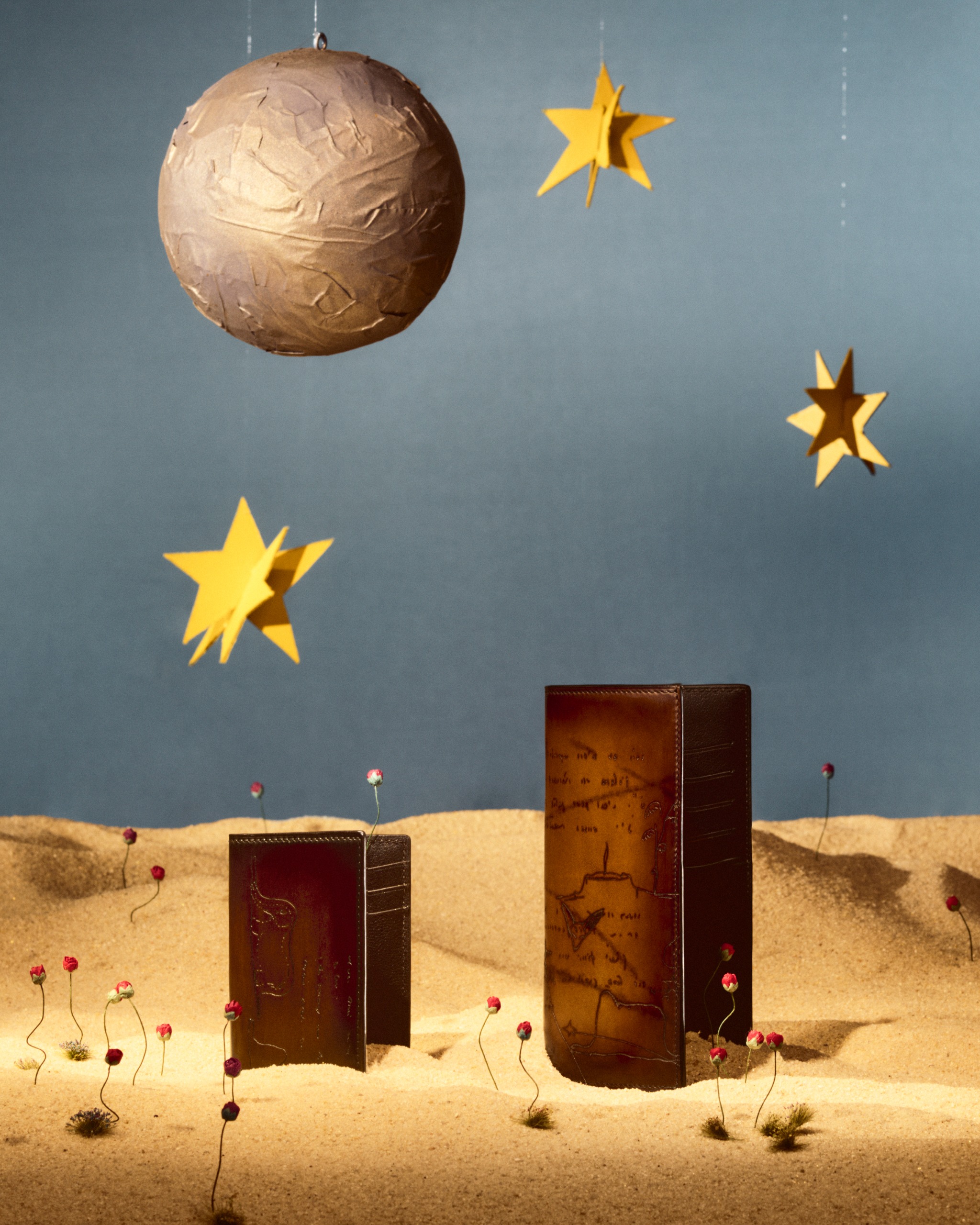 Berluti Petit Prince collaboration collection bags and accessories