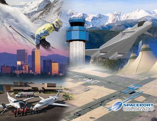 Proposed Spaceport Colorado Collage
