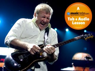 Alex Lifeson live with Rush in Las Vegas