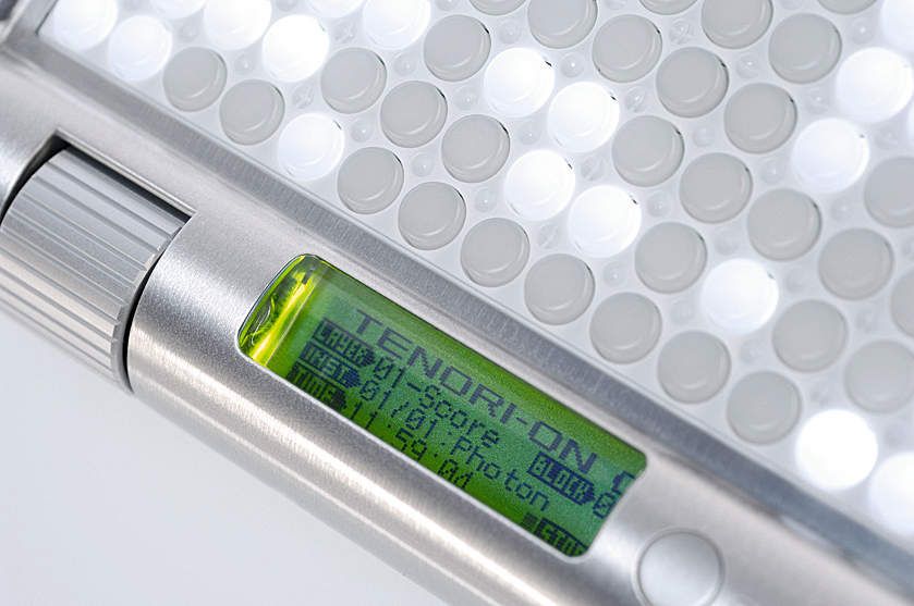 The LCD display lets you know what's going on.