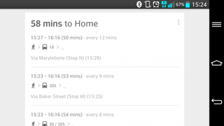 Google Now - to Home