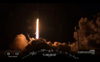 A SpaceX Falcon Heavy launches 24 satellites during the rocket's third-ever launch, on June 25, 2019.
