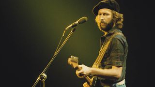 Eric Clapton performs live onstage in 1975