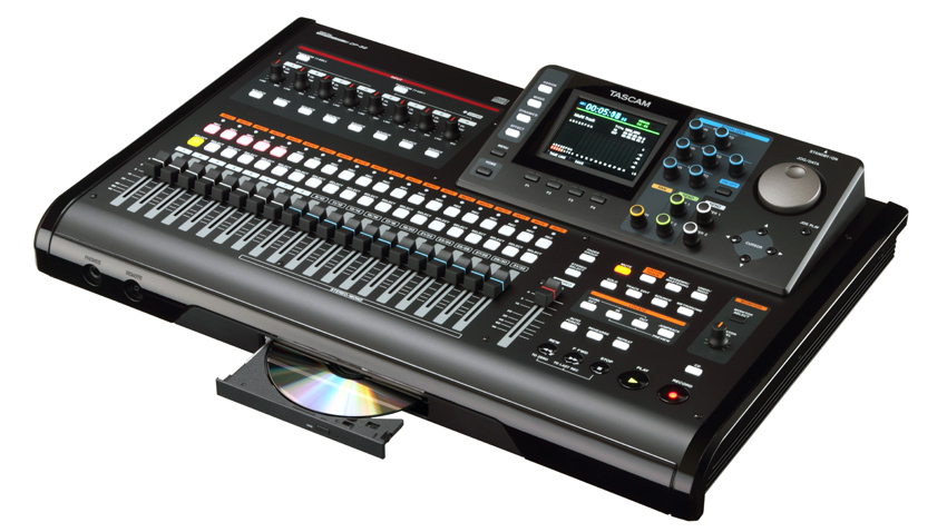 Tascam DP-32: record to SD card then burn to CD.
