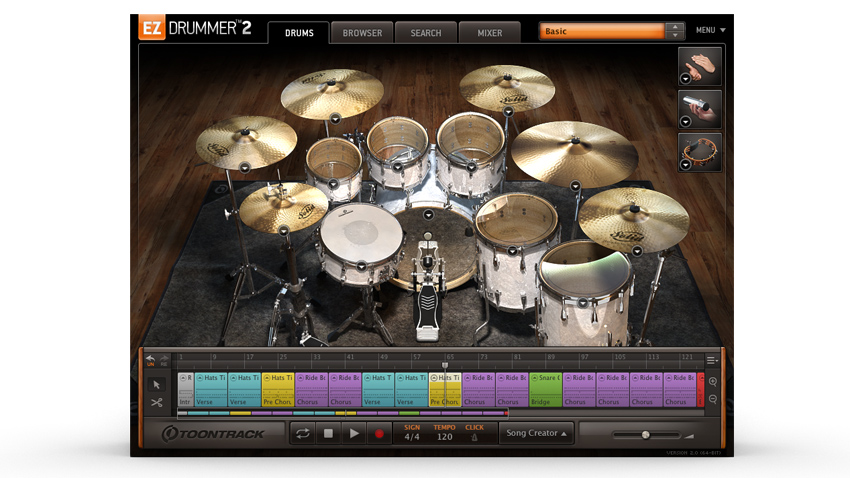 Toontrack describes EZdrummer 2 as a &quot;breakthrough in drum production software&quot;.