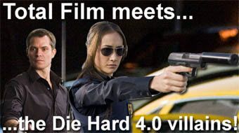 Tf Versus The Die Hard 4 0 Villains Maggie Q And Timothy Olyphant Gamesradar