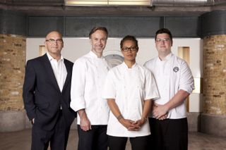 Masterchef judges and 2014 winner