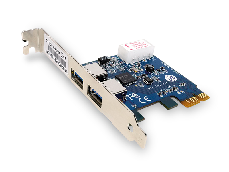 IcyBox PCI-E USB3 expansion card