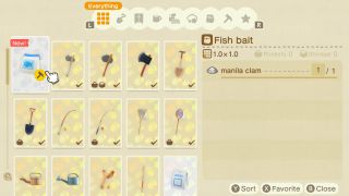 Animal Crossing New Horizons Fish Bait