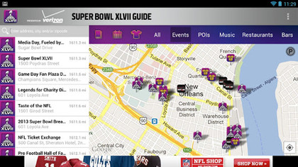 Super Bowl 2013 party tech