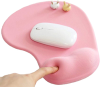 Office Mousepad with Gel Wrist Support