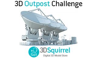 Promo image for 3D Outpost challenge