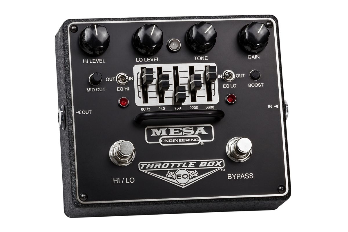 Next is the Throttle Box EQ, which adds a graphic EQ to Mesa's popular Throttle Box overdrive