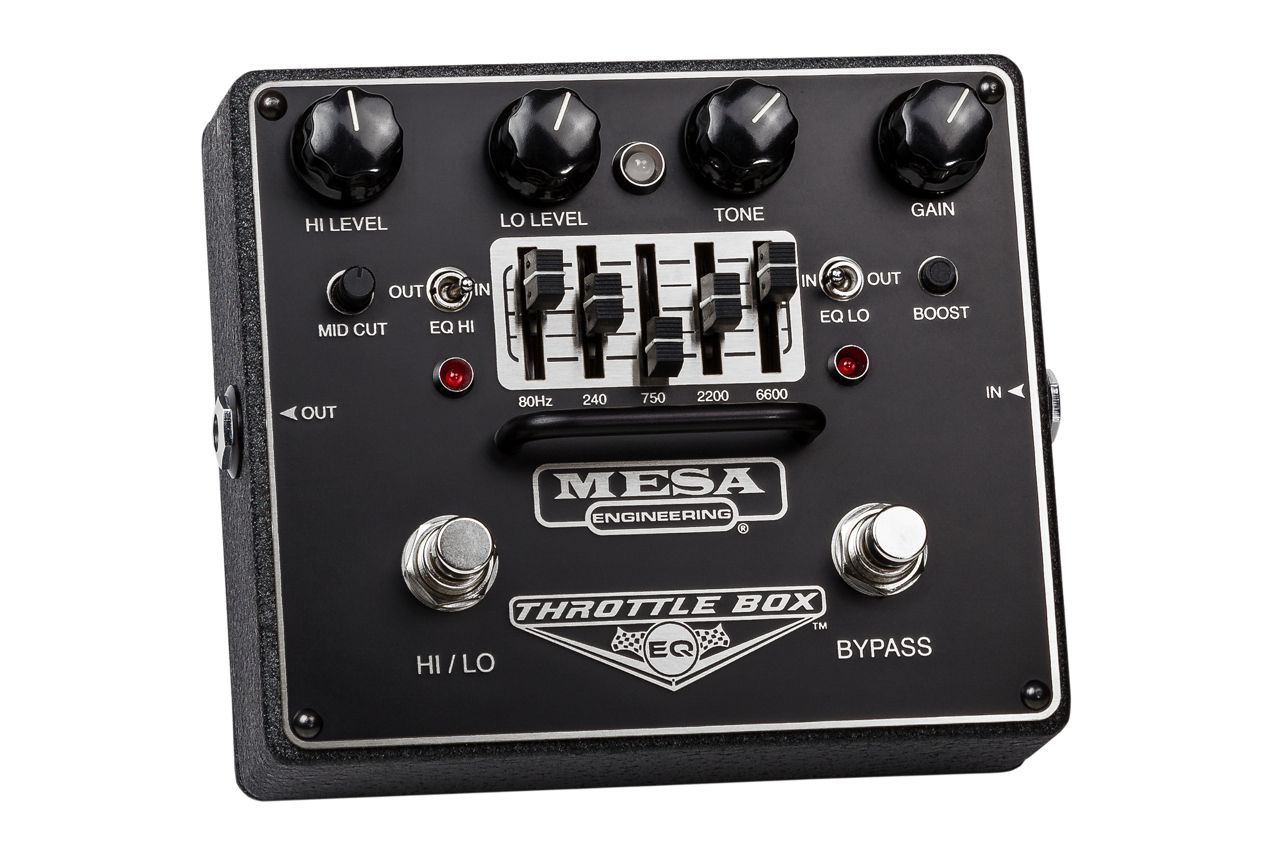 Next is the Throttle Box EQ, which adds a graphic EQ to Mesa's popular Throttle Box overdrive