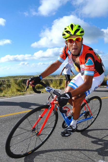 Diaz eventually dropped his rivals before the finish.