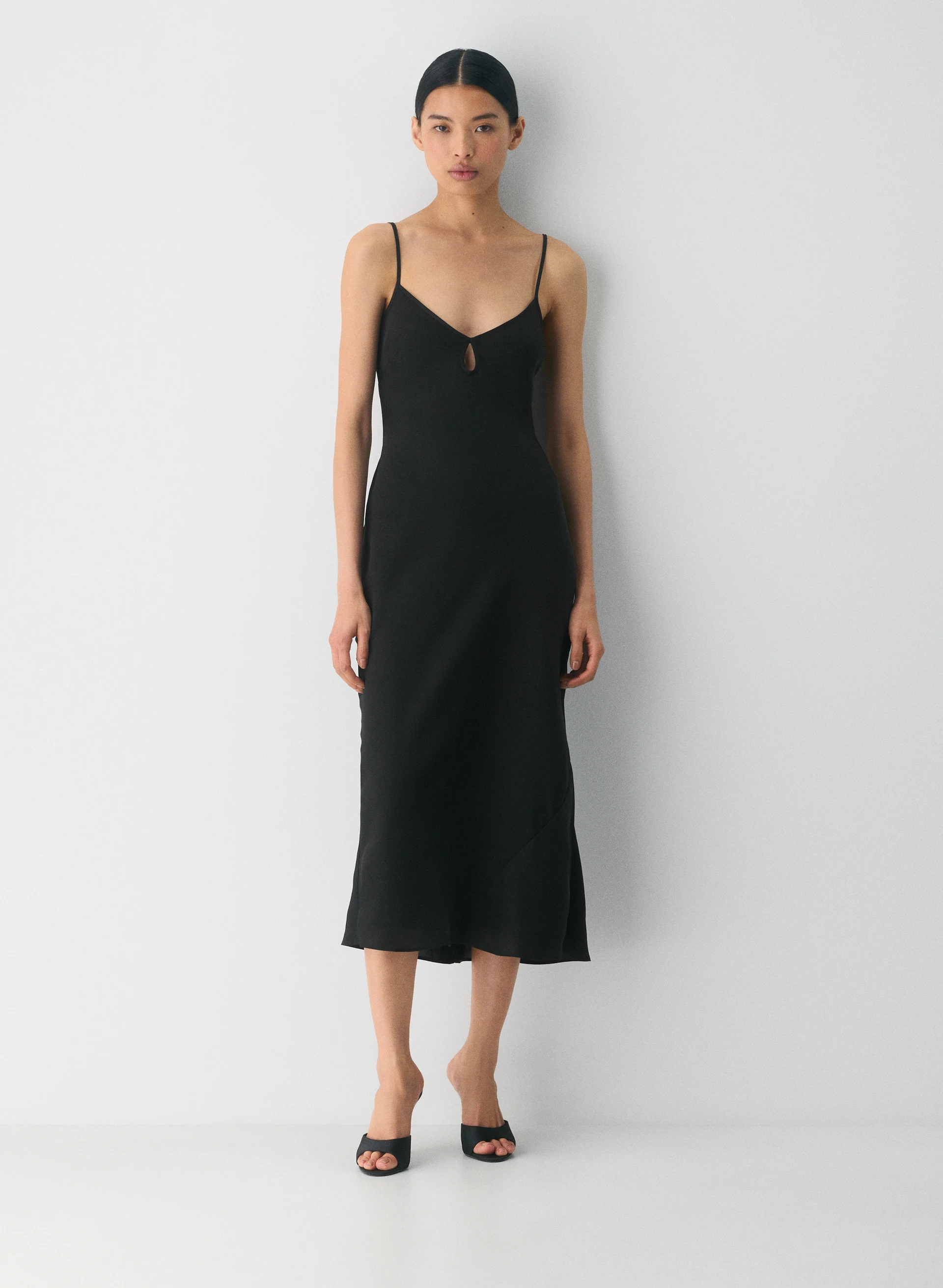 Duskfall Satin Dress