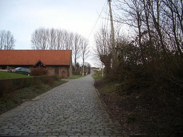 Nothing subtle about the Paterberg the course turns sharp right and presents you with this!