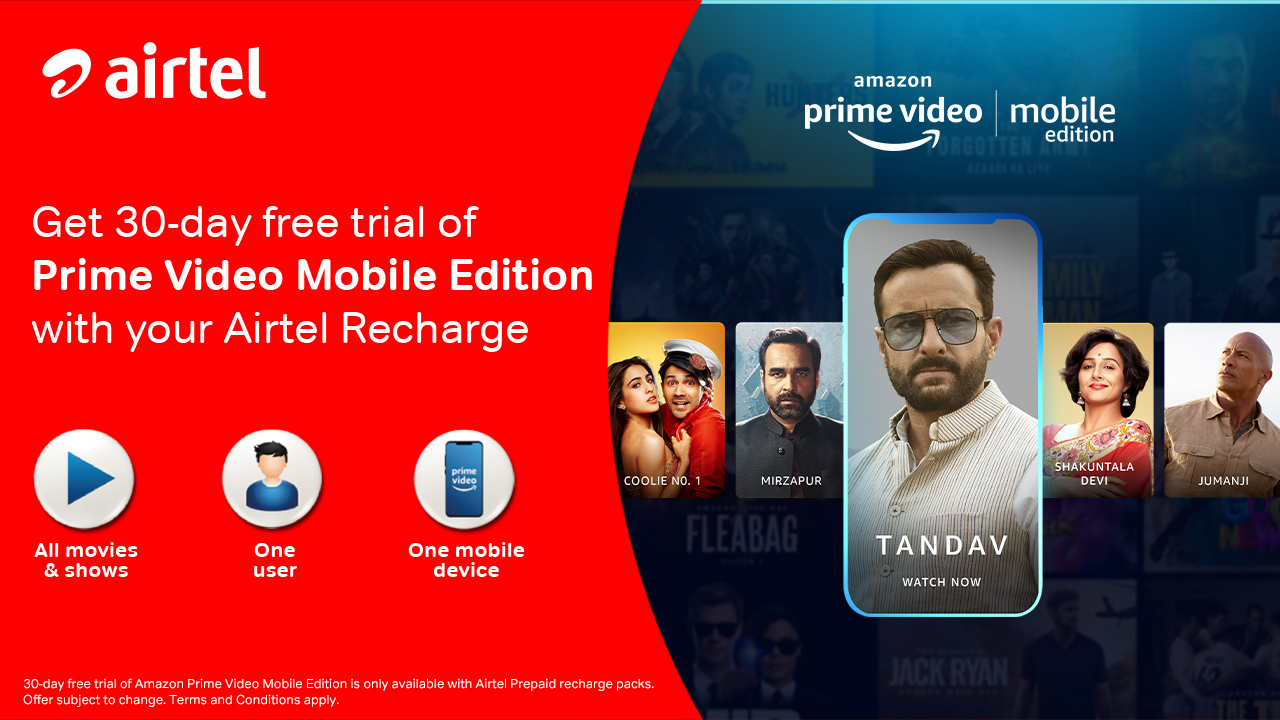 Amazon Prime Video S Mobile Only Video Plan Is Making A Global Debut In India