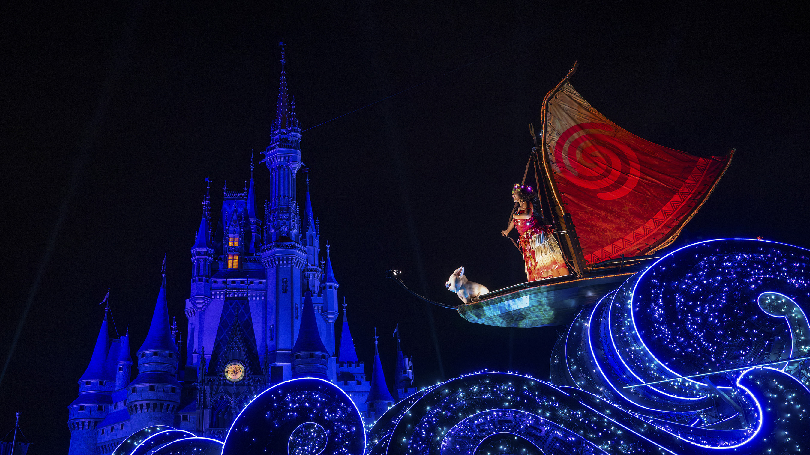 Disney Starlight Moana Float