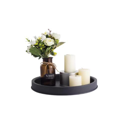 Lobolighting Black Serving Tray