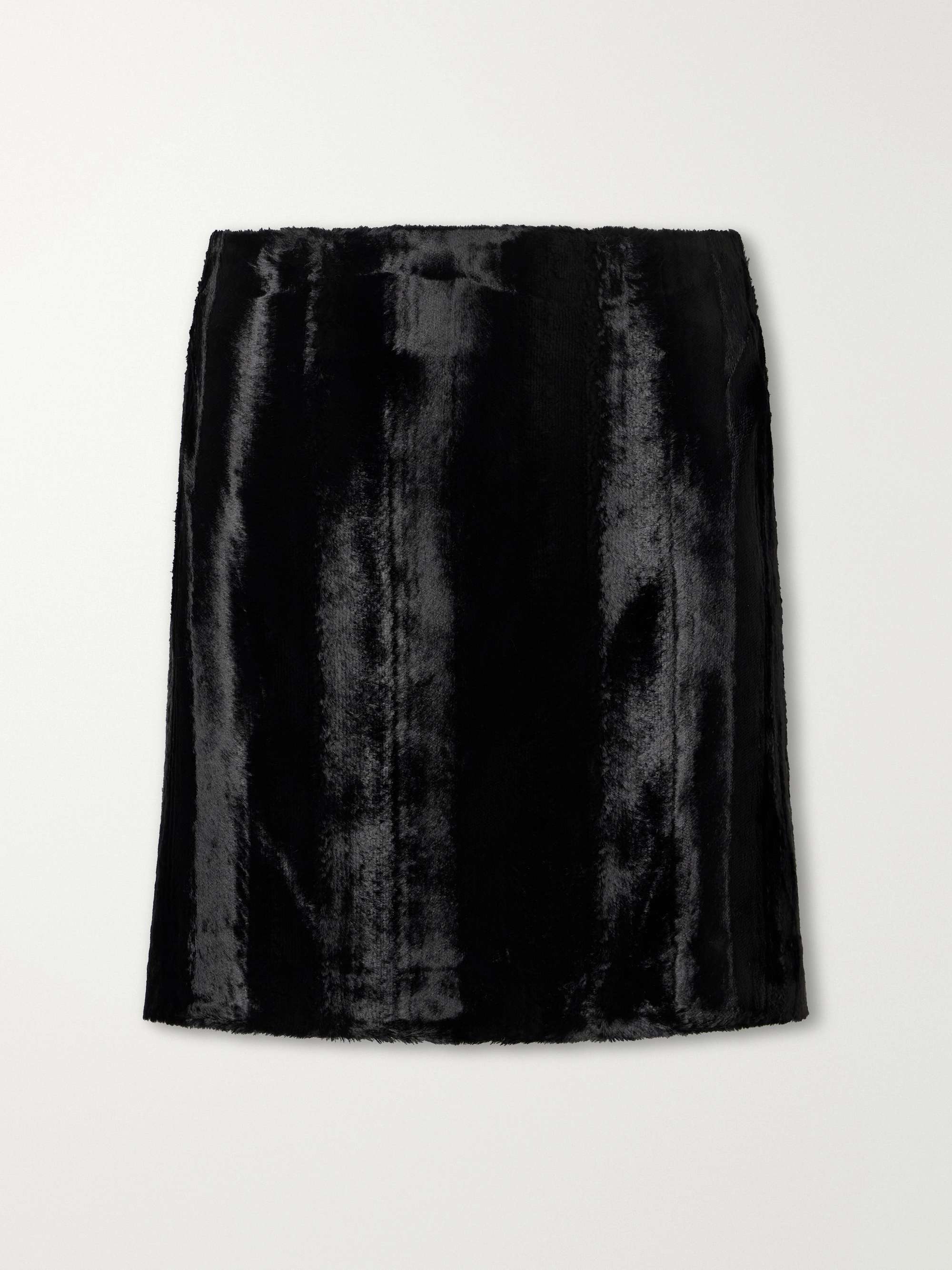 Coci Plush Mini Skirt