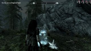 Best Skyrim mods — a screenshot showing the individual cooldown timers for different Dragon Shouts.